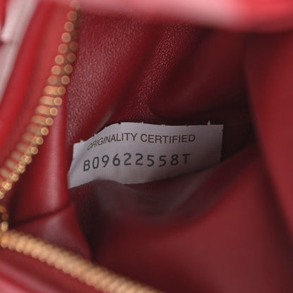 Bottega Veneta Nappa Intrecciato Mini Jodie Dark Red 7 of 9