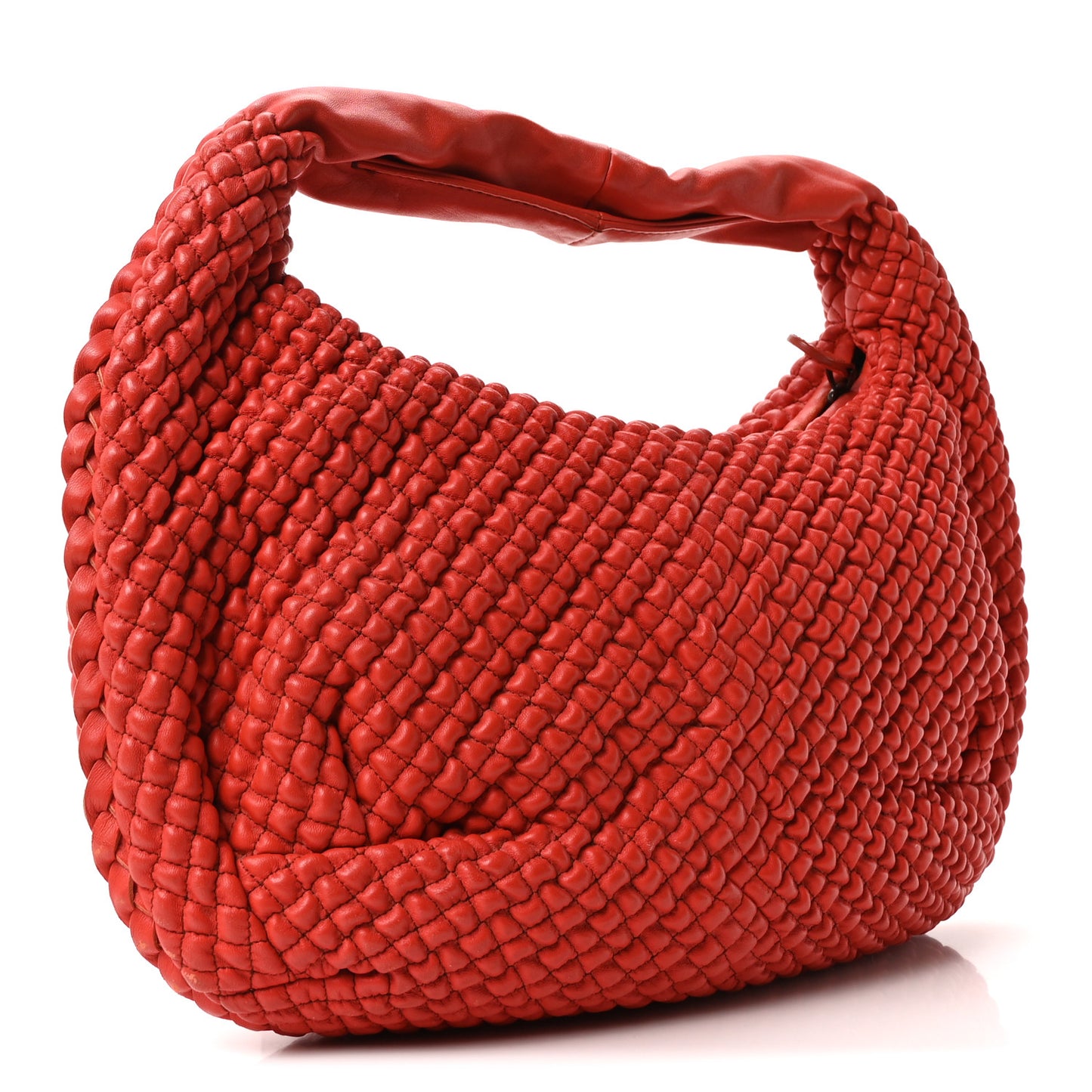 Nappa Mini Ponza Medium Veneta Hobo Cardinal