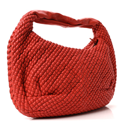 Bottega Veneta Nappa Mini Ponza Medium Veneta Hobo Cardinal 3 of 10