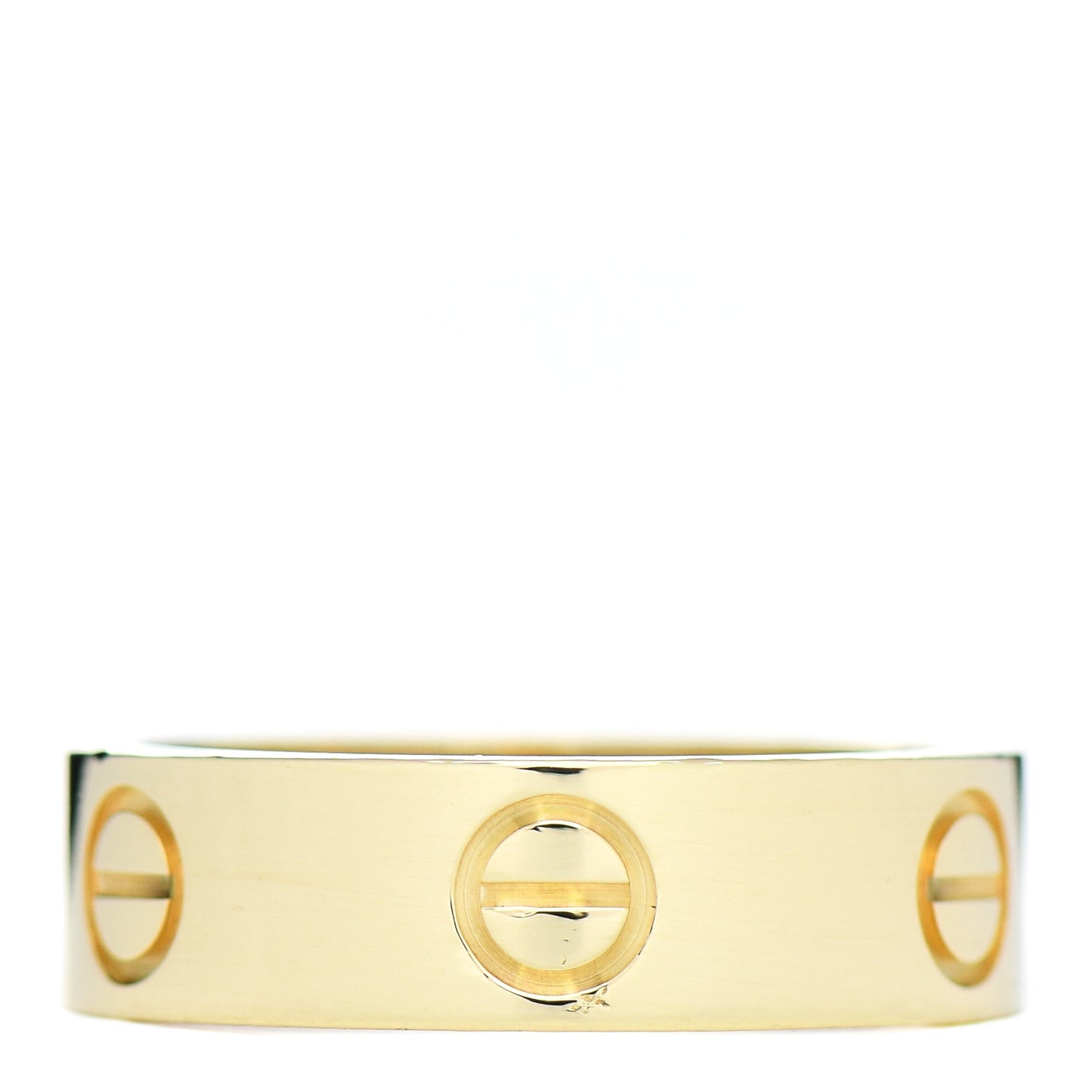 18K Yellow Gold 5.5mm LOVE Ring 52 6