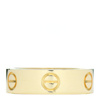 Cartier 18K Yellow Gold 5.5mm LOVE Ring 52 6 3 of 4