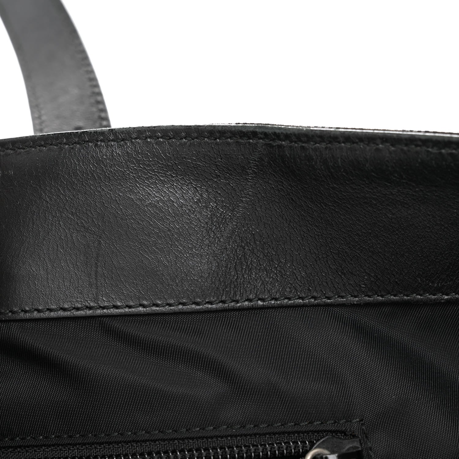 Gucci Techno Canvas Web Single Buckle Tote Black 15 of 17