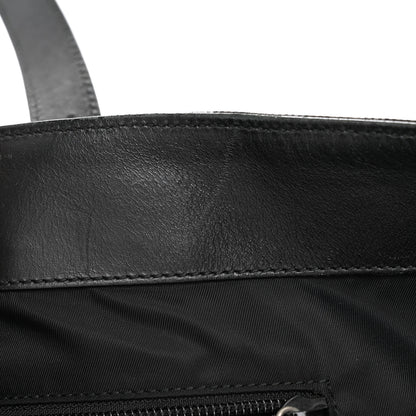 Gucci Techno Canvas Web Single Buckle Tote Black 15 of 17