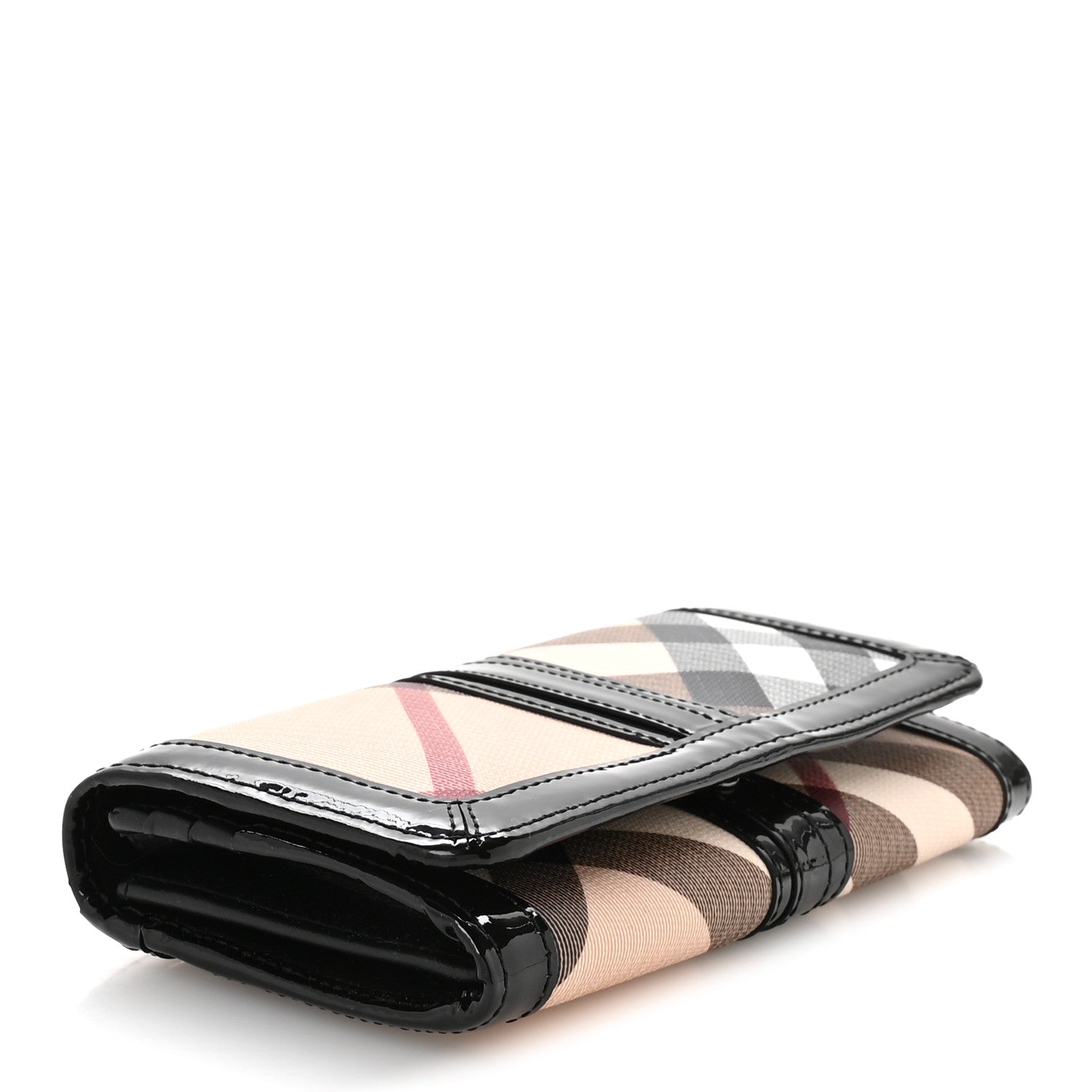 Burberry Nova Check Penrose Continental Wallet Black 4 of 8