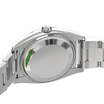 Rolex Stainless Steel 34mm Oyster Perpertual Date Watch Blue 115200 4 of 5