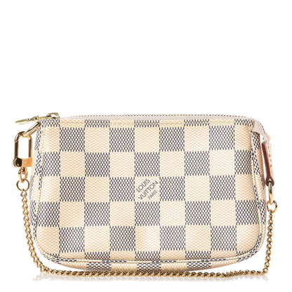 Louis Vuitton Damier Azur Mini Pochette Accessories 1 of 10