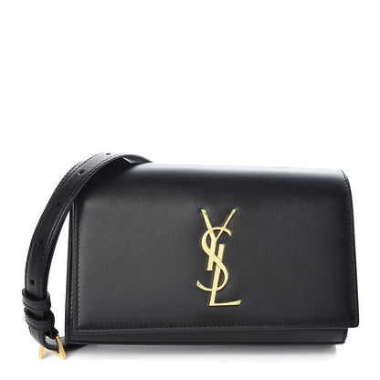 Saint Laurent Smooth Calfskin Monogram Kate Belt Bag Black 1 of 12