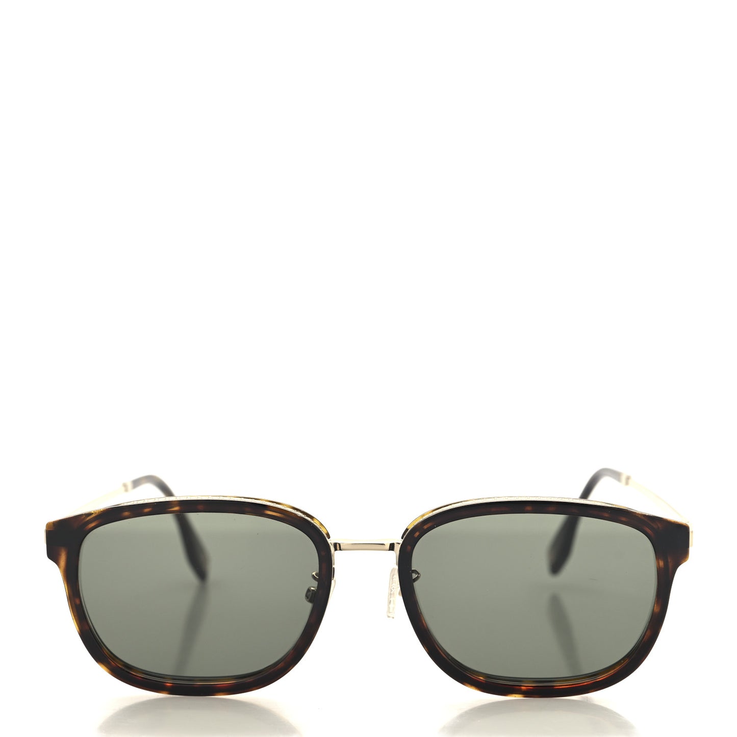 Acetate Square Sunglasses FE40155U Tortoise
