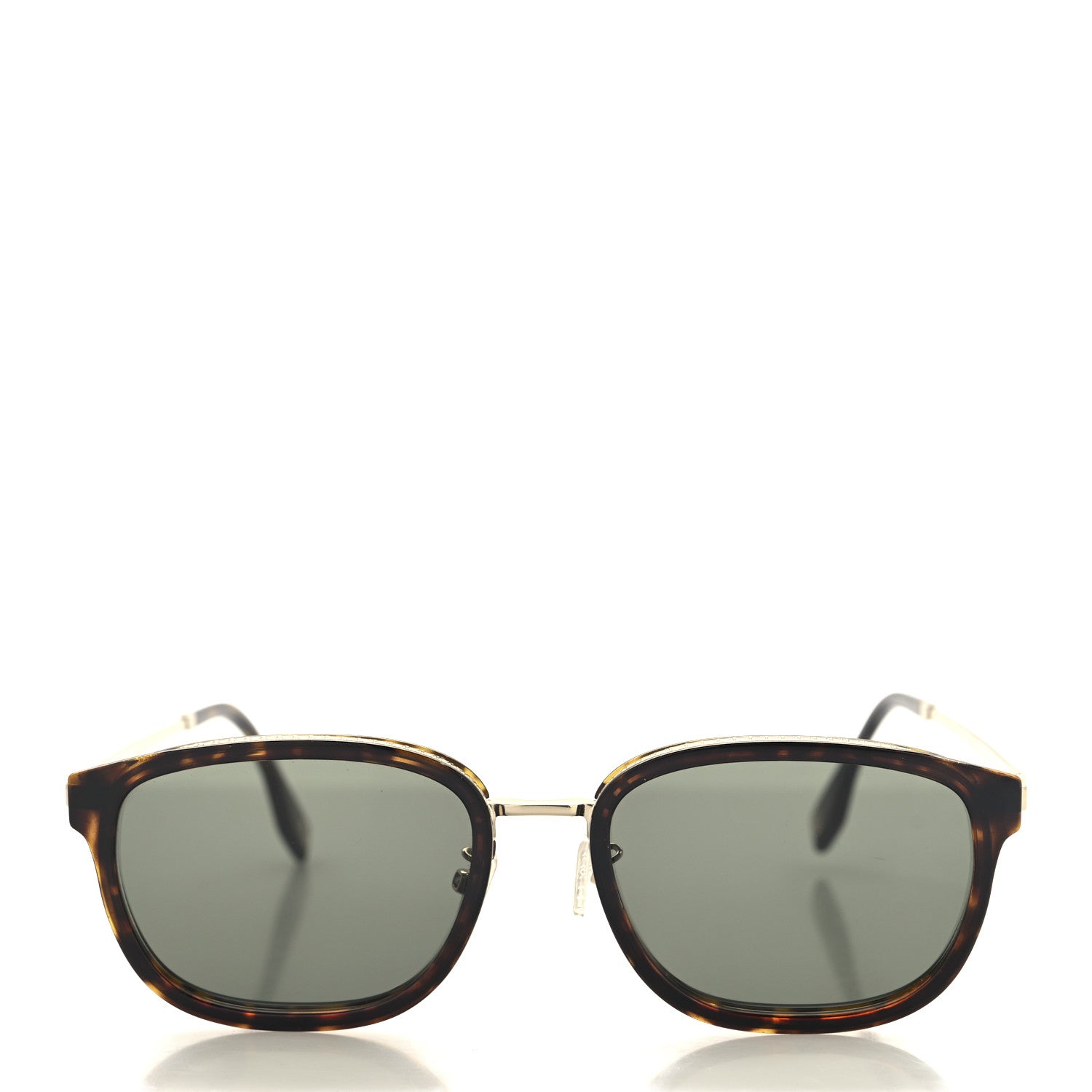 Fendi Acetate Square Sunglasses FE40155U Tortoise 2 of 7