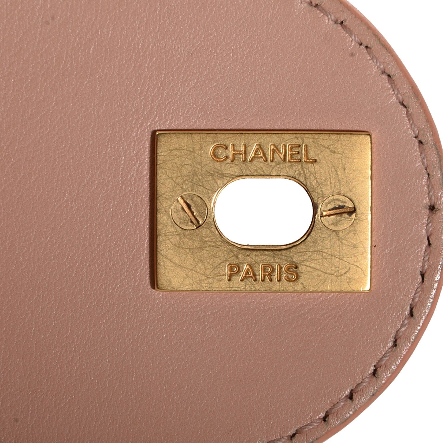 Chanel Straw Raffia Tote Pink 6 of 9