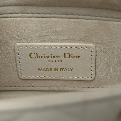 Christian Dior Lambskin Cannage Small Lady D-Joy Latte 6 of 11