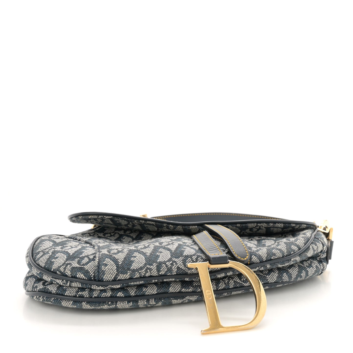 Monogram Saddle Bag Blue