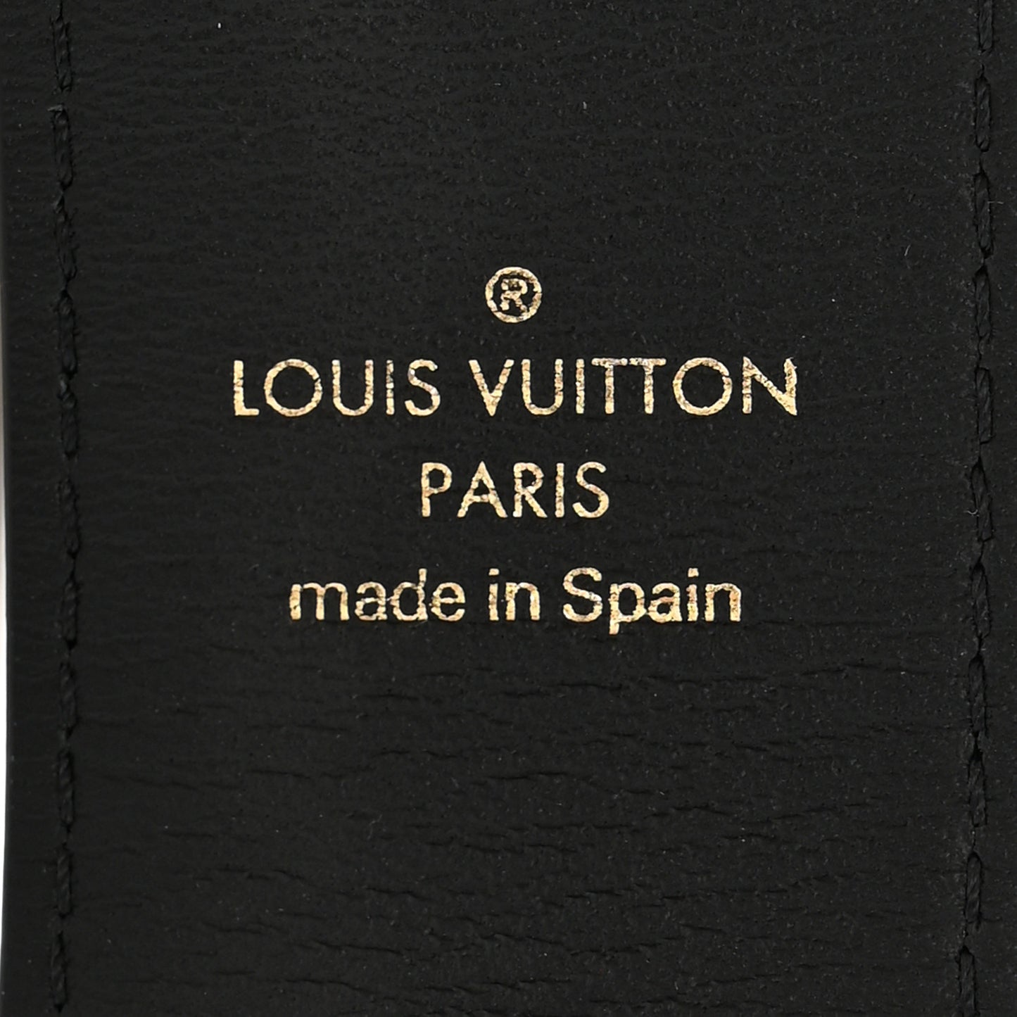 Monogram Bandouliere Shoulder Strap Black