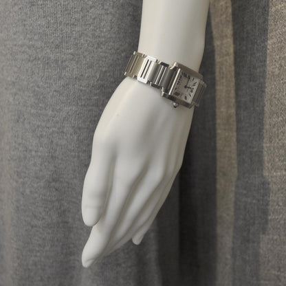 Cartier Stainless Steel 25mm Tank Francaise Quartz Watch 5 of 6
