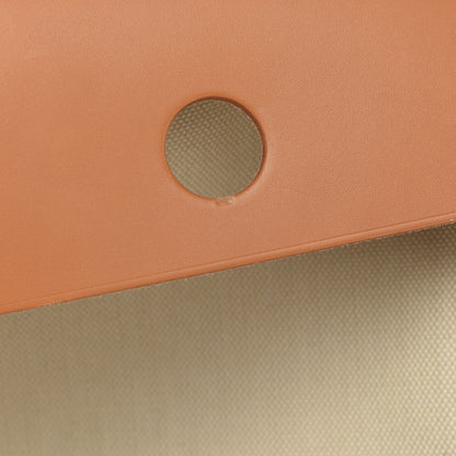 Hermes Military Toile Vache Hunter Herbag a Dos Zip Retourne Beton Naturel Sable 11 of 11