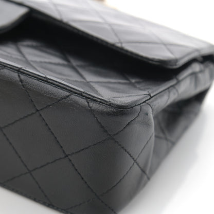 Chanel Lambskin Quilted Small Double Flap Black 11 of 17