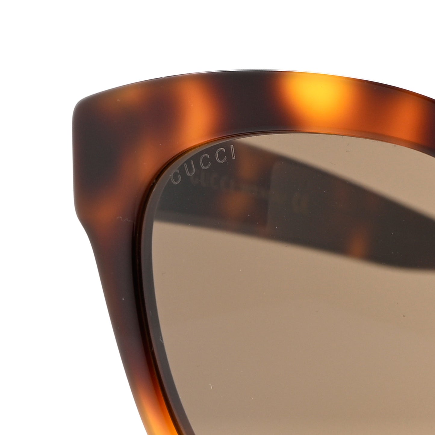 Acetate Square Frame Sunglasses GG0029SA Tortoise