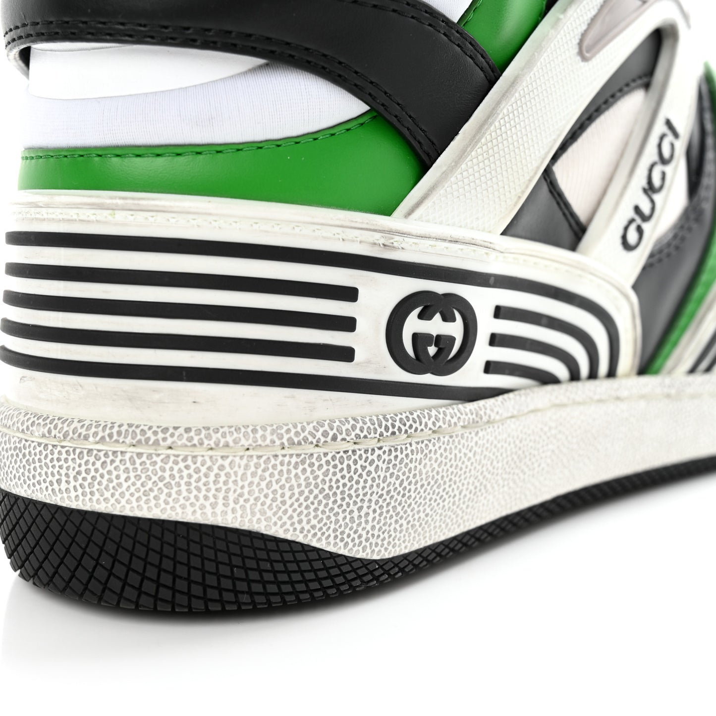 Demetra Mens Basket High Top Sneakers 8 Holly Green Great White Black