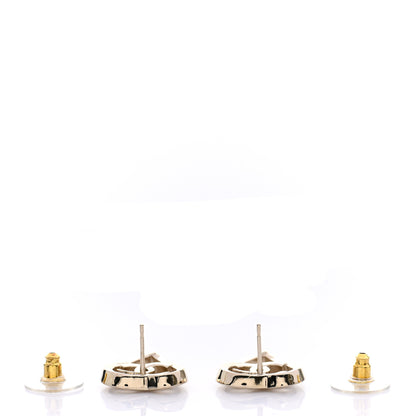 Chanel Metal CC Heart Coco In Love Earrings Gold 3 of 4