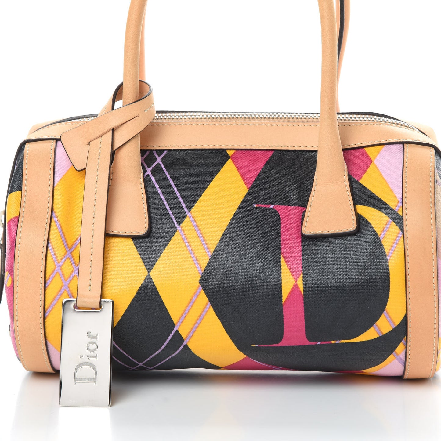 Coated Canvas Argyle Boston
