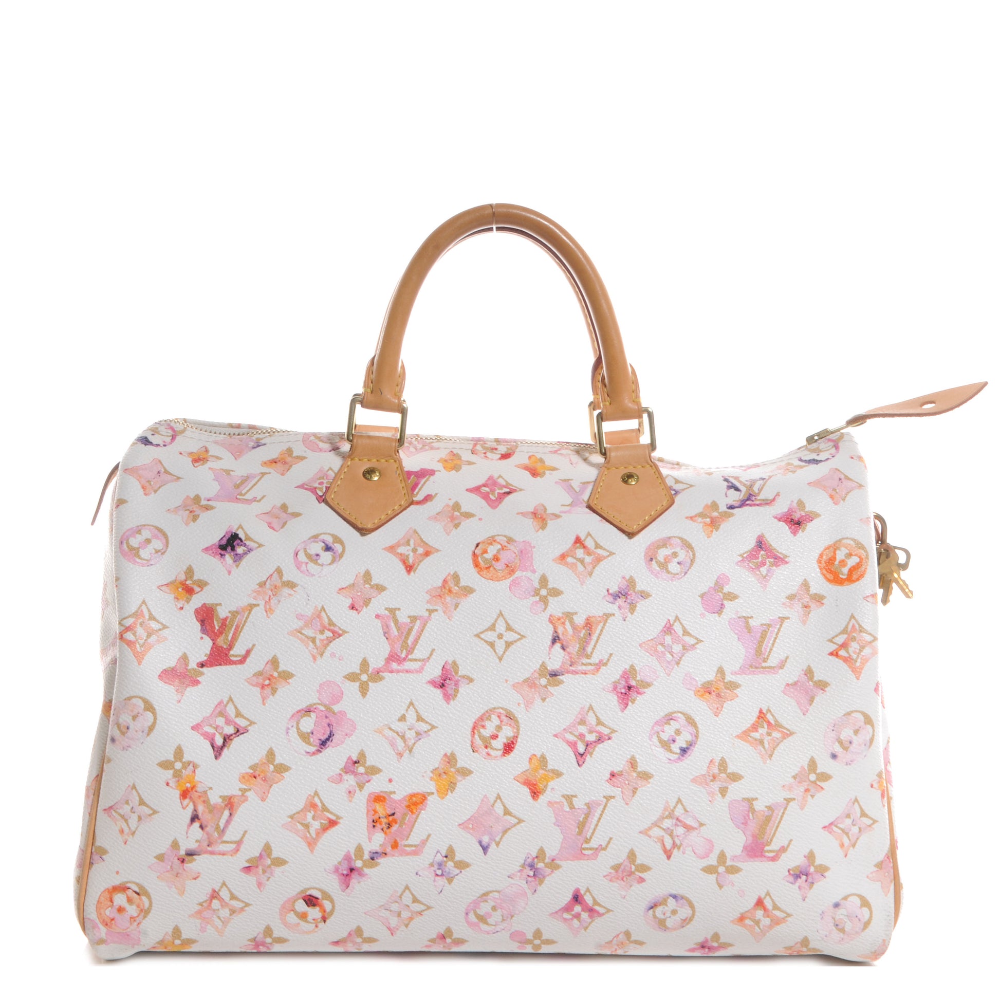 Louis Vuitton Watercolor Aquarelle Speedy 35 White 1 of 7