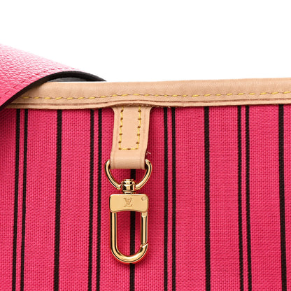 Louis Vuitton Monogram Inside Out Neverfull Bandouliere MM Rose Pondichery 12 of 17