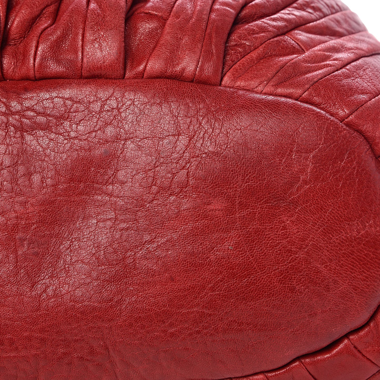 Nappa Matelasse Tote Fuoco