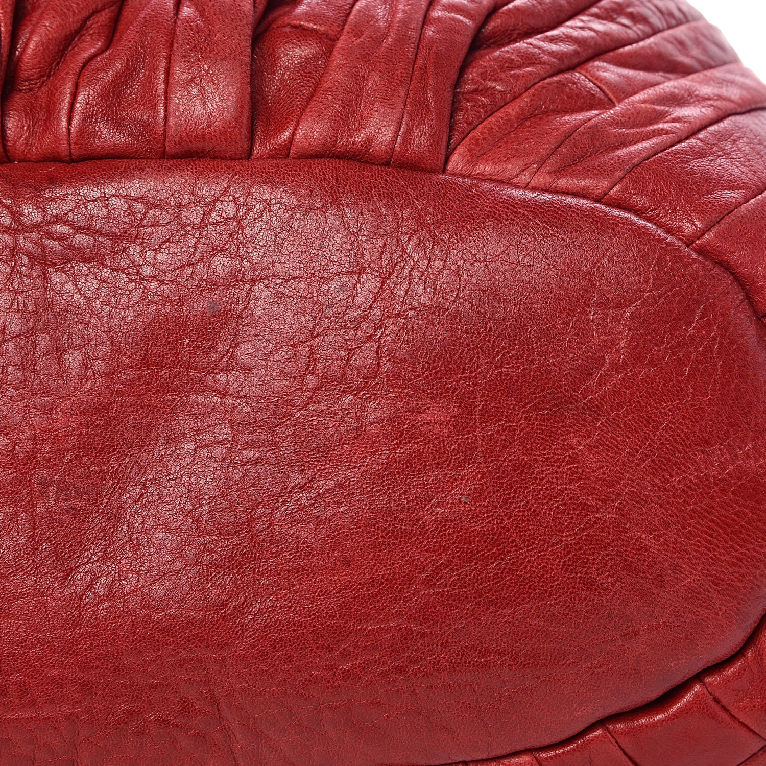 Miu Miu Nappa Matelasse Tote Fuoco 15 of 16