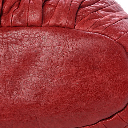 Miu Miu Nappa Matelasse Tote Fuoco 15 of 16