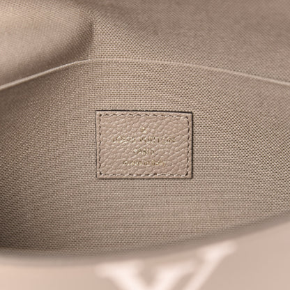 Louis Vuitton Empreinte Monogram Giant Felicie Pochette Tourterelle Creme 6 of 12