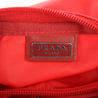 Prada Nylon Vela Cosmetic Pouch Rosso 5 of 9