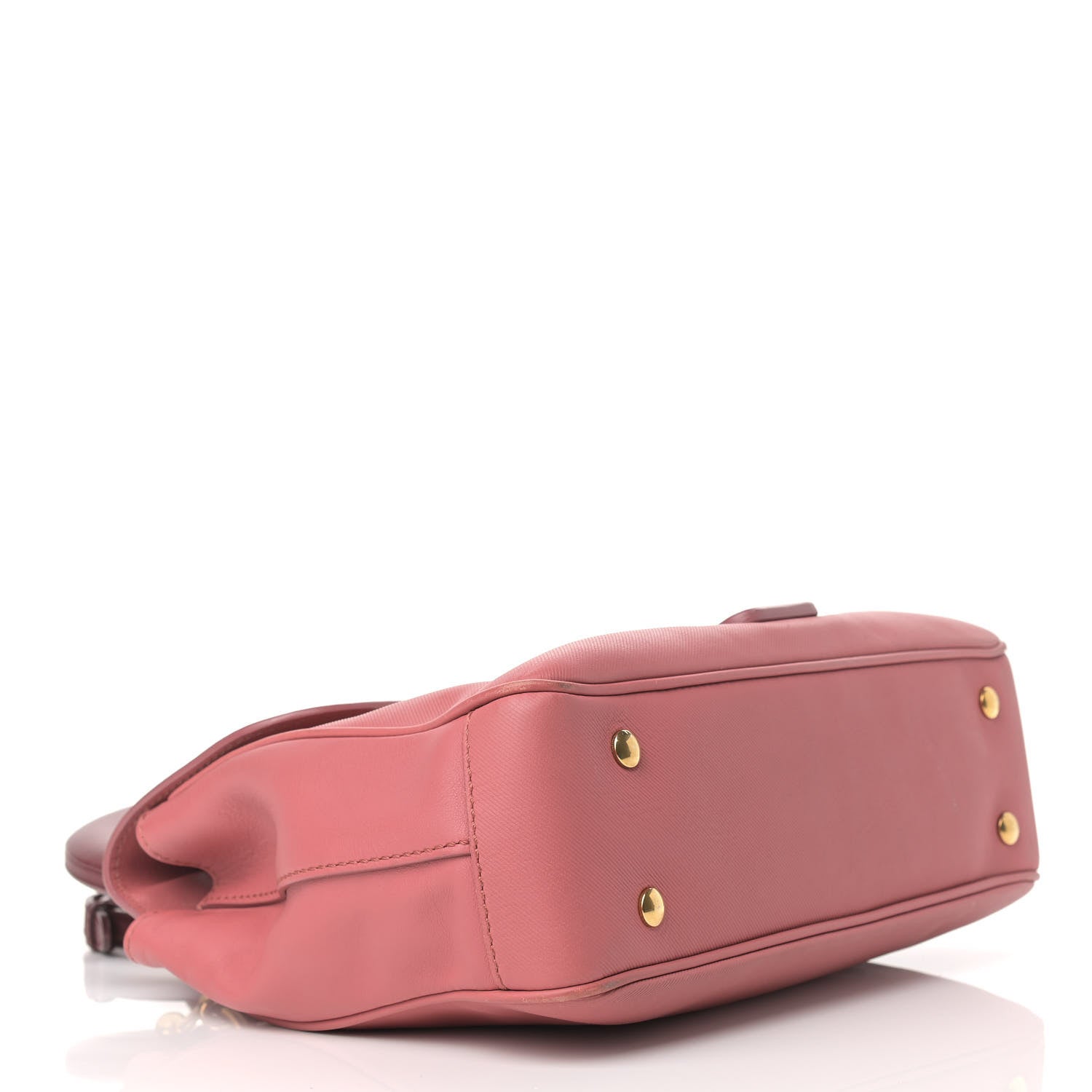Burberry Trench Calfskin Medium DK88 Top Handle Bag Blossom Pink 4 of 14