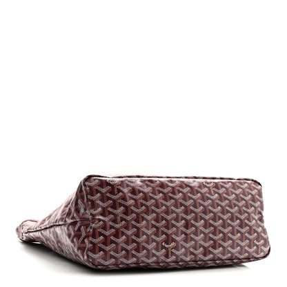 Goyard Goyardine Boheme Hobo Burgundy 5 of 11