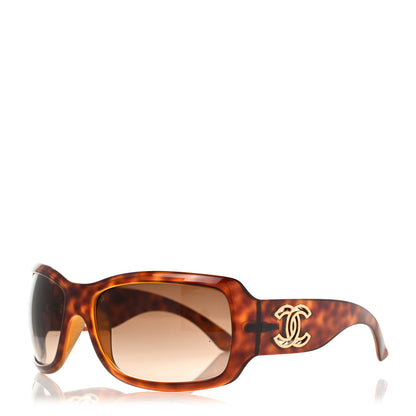 Chanel CC Sunglasses 6018 Tortoise 1 of 8