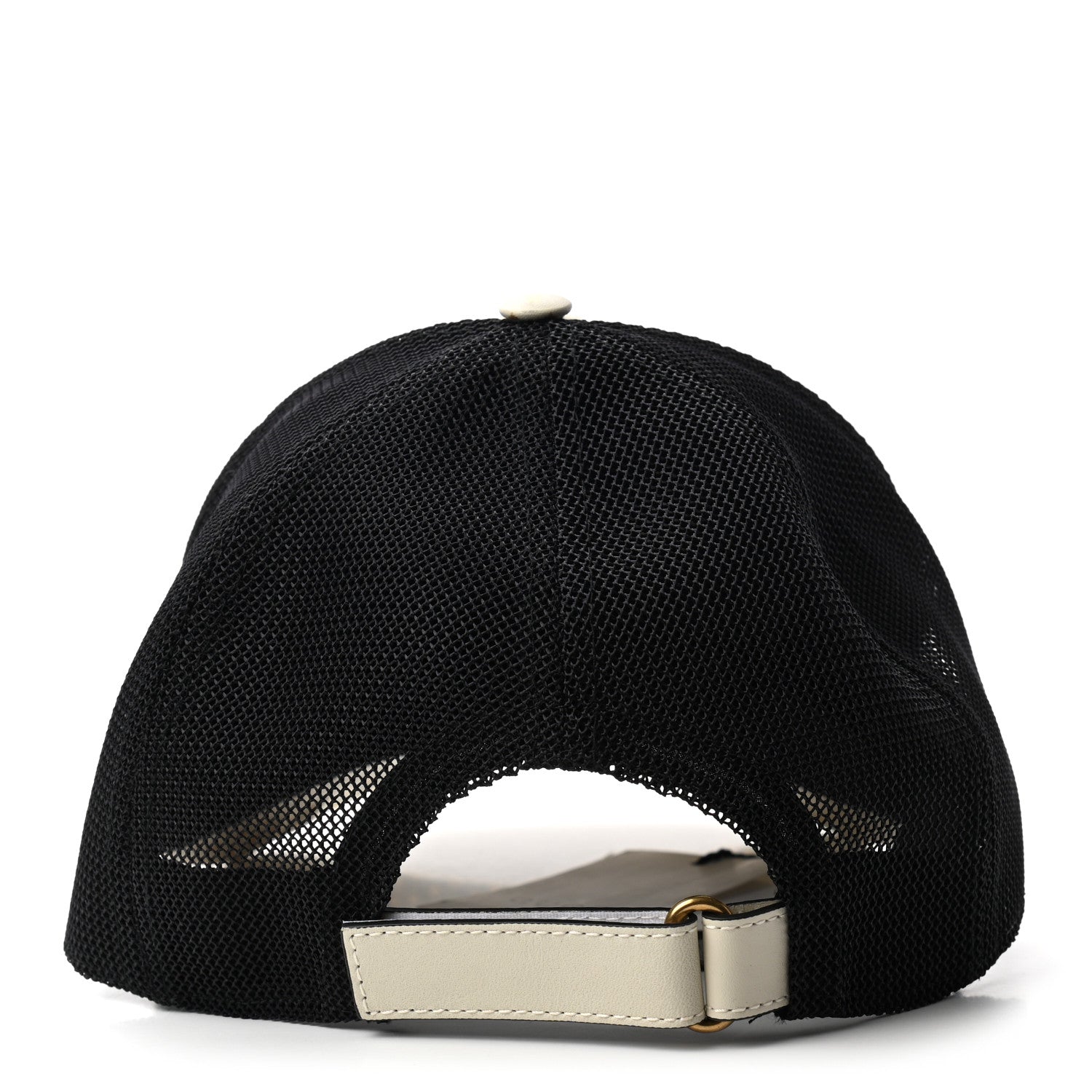Gucci X SEGA Calfskin GUCCY Stars Baseball Hat XXL Mystic White Gold 6 of 9