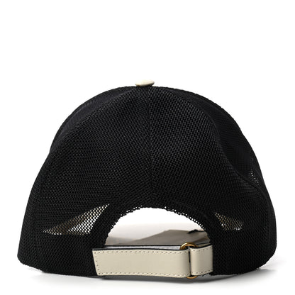Gucci X SEGA Calfskin GUCCY Stars Baseball Hat XXL Mystic White Gold 6 of 9