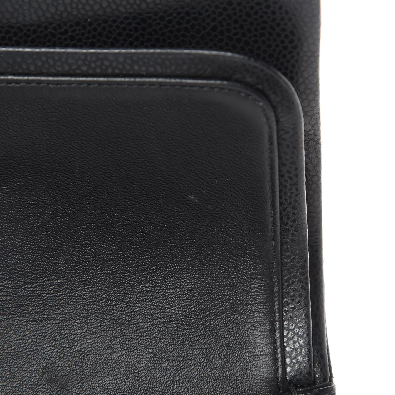 Chanel Caviar Quilted Medium Double Flap Black 11 of 14