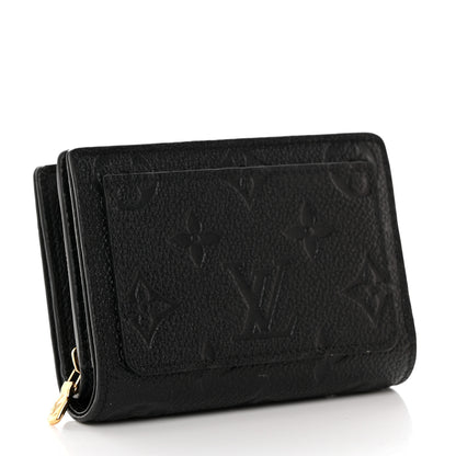 Louis Vuitton Empreinte Cléa Wallet Black 3 of 7