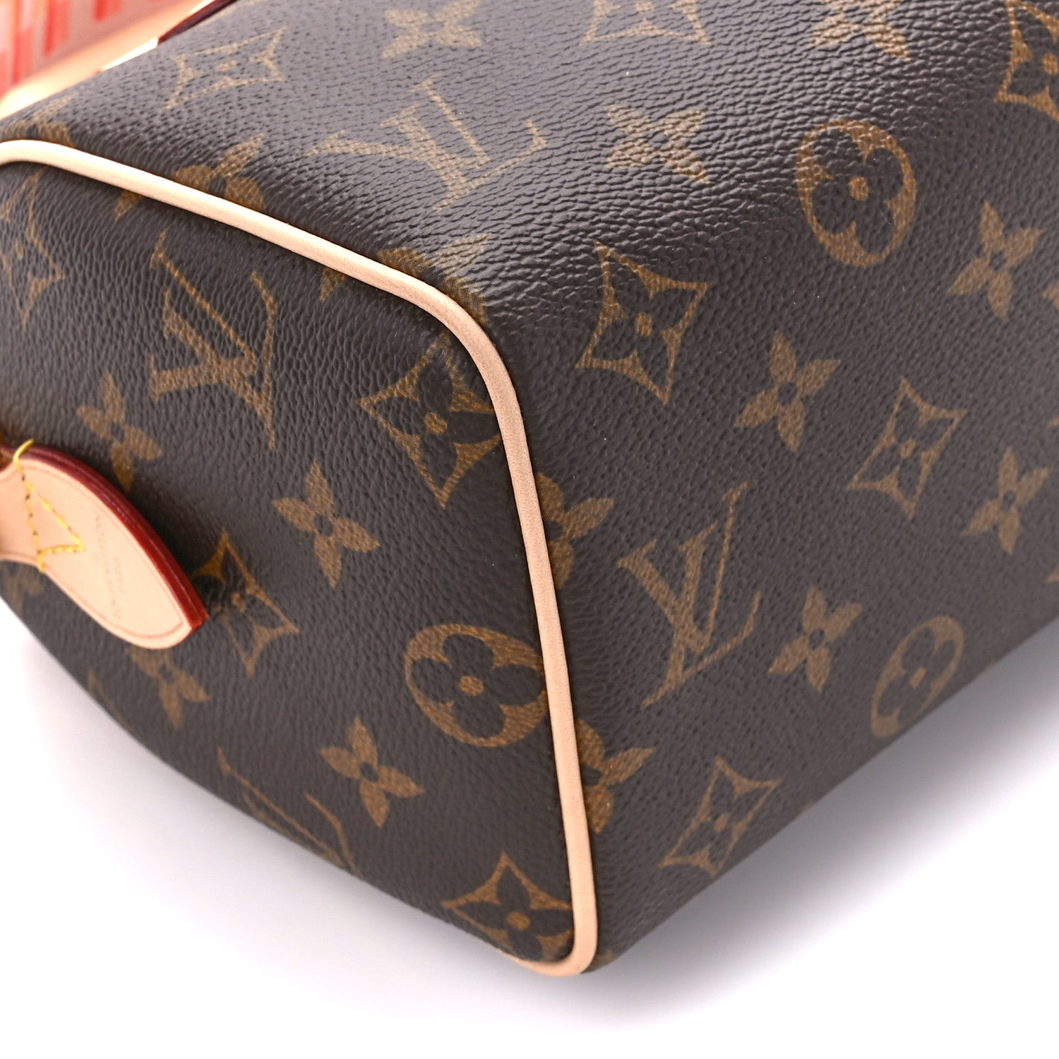 Louis Vuitton Monogram Speedy Bandouliere 20 Pink Orange 10 of 12