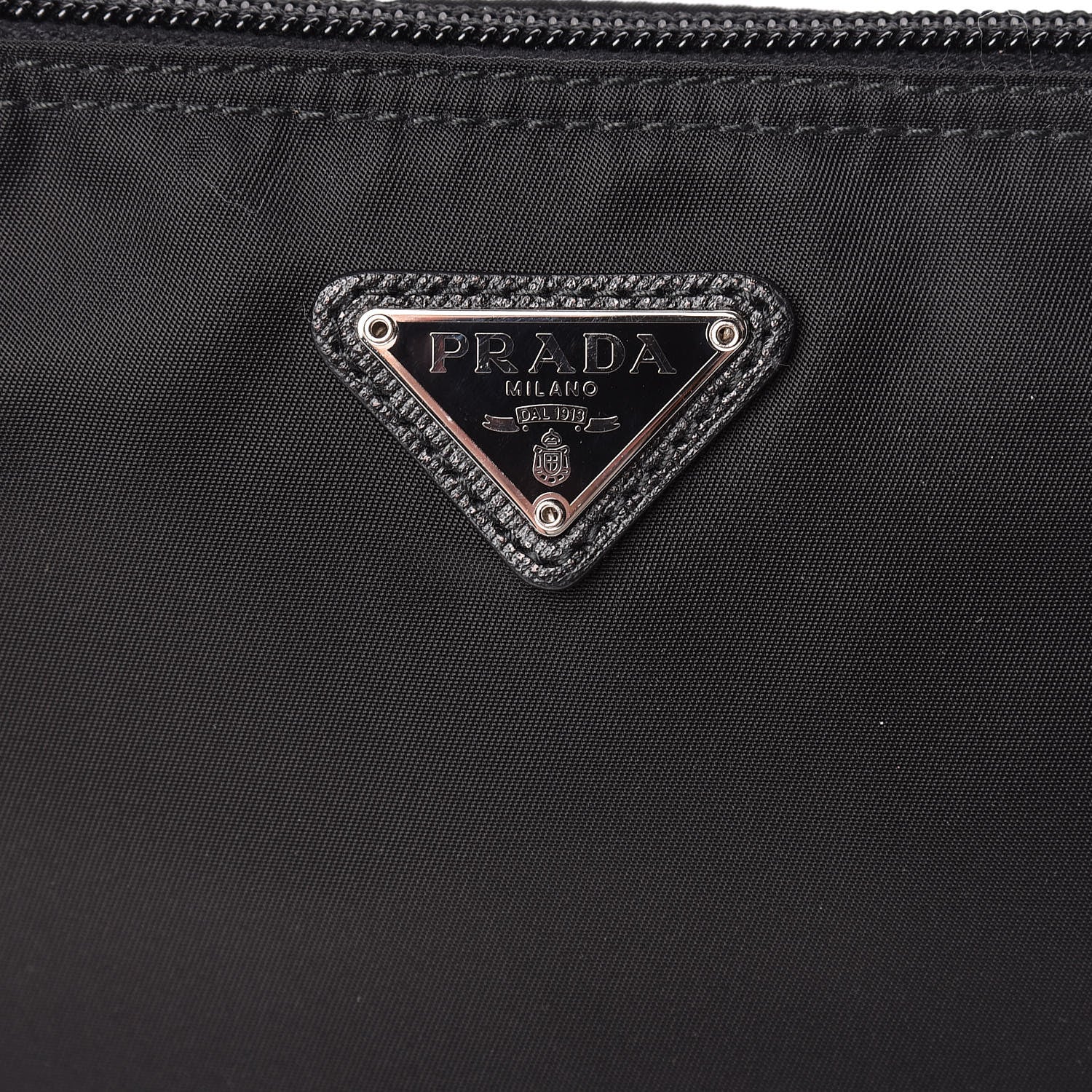 Prada Nylon Vela Cosmetic Pouch Black 10 of 12