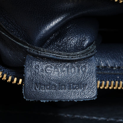 Celine Nubuck Smooth Calfskin Medium Luggage Navy 8 of 8