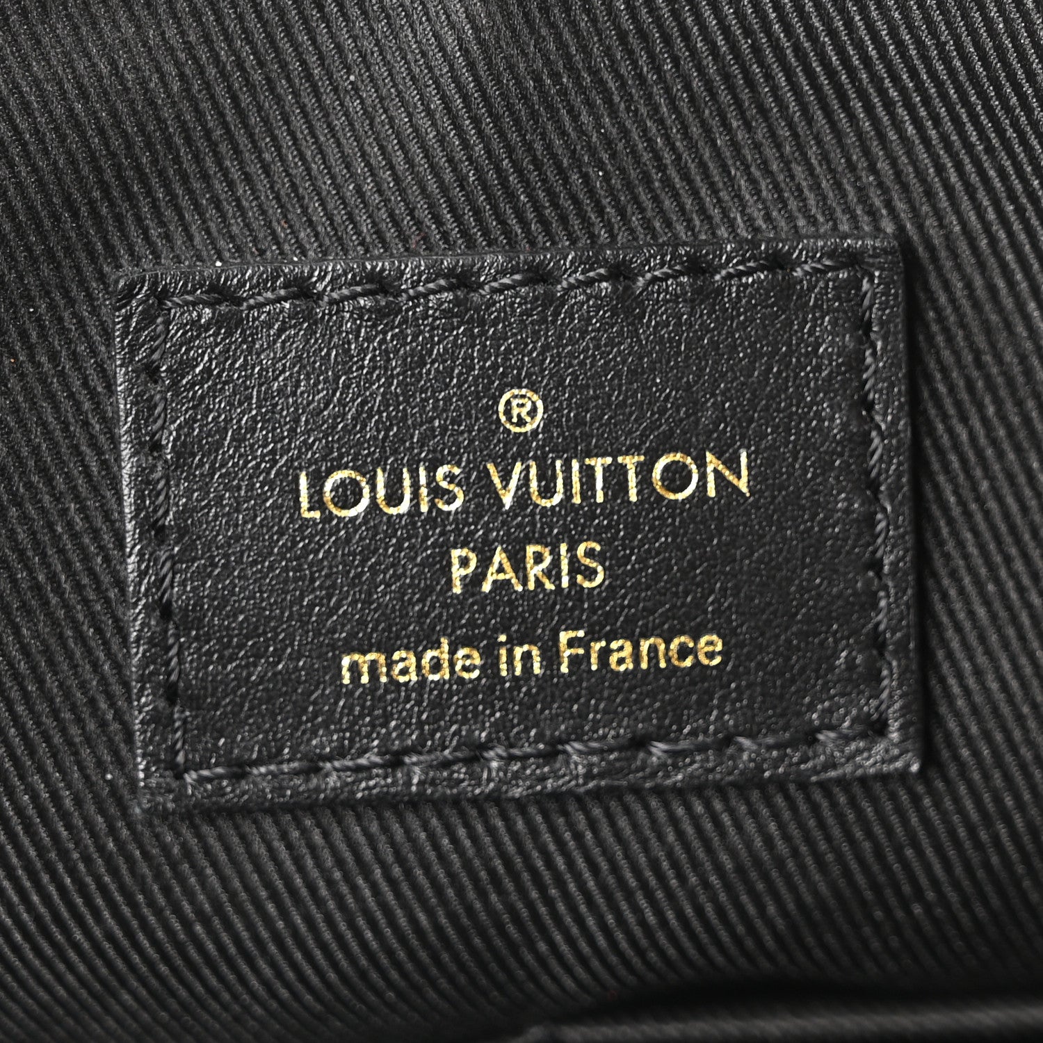 Louis Vuitton Damier Ebene Odeon Tote MM Black 6 of 9
