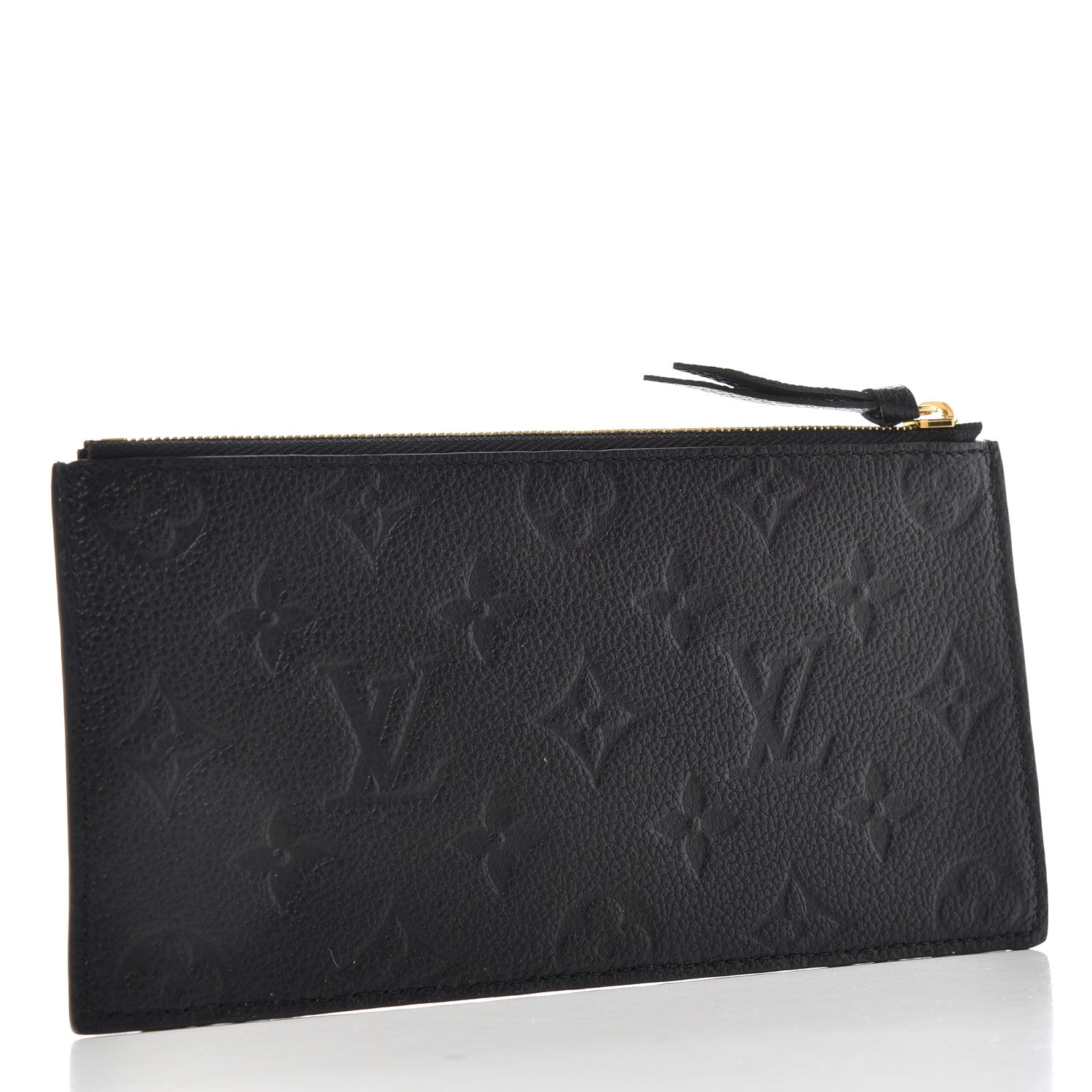 Louis Vuitton Empreinte Felicie Chain Wallet Zippered Insert Black 3 of 6