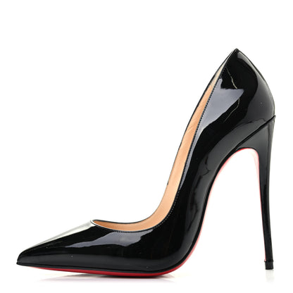 Christian Louboutin Patent So Kate Pumps 35 Black 1 of 8