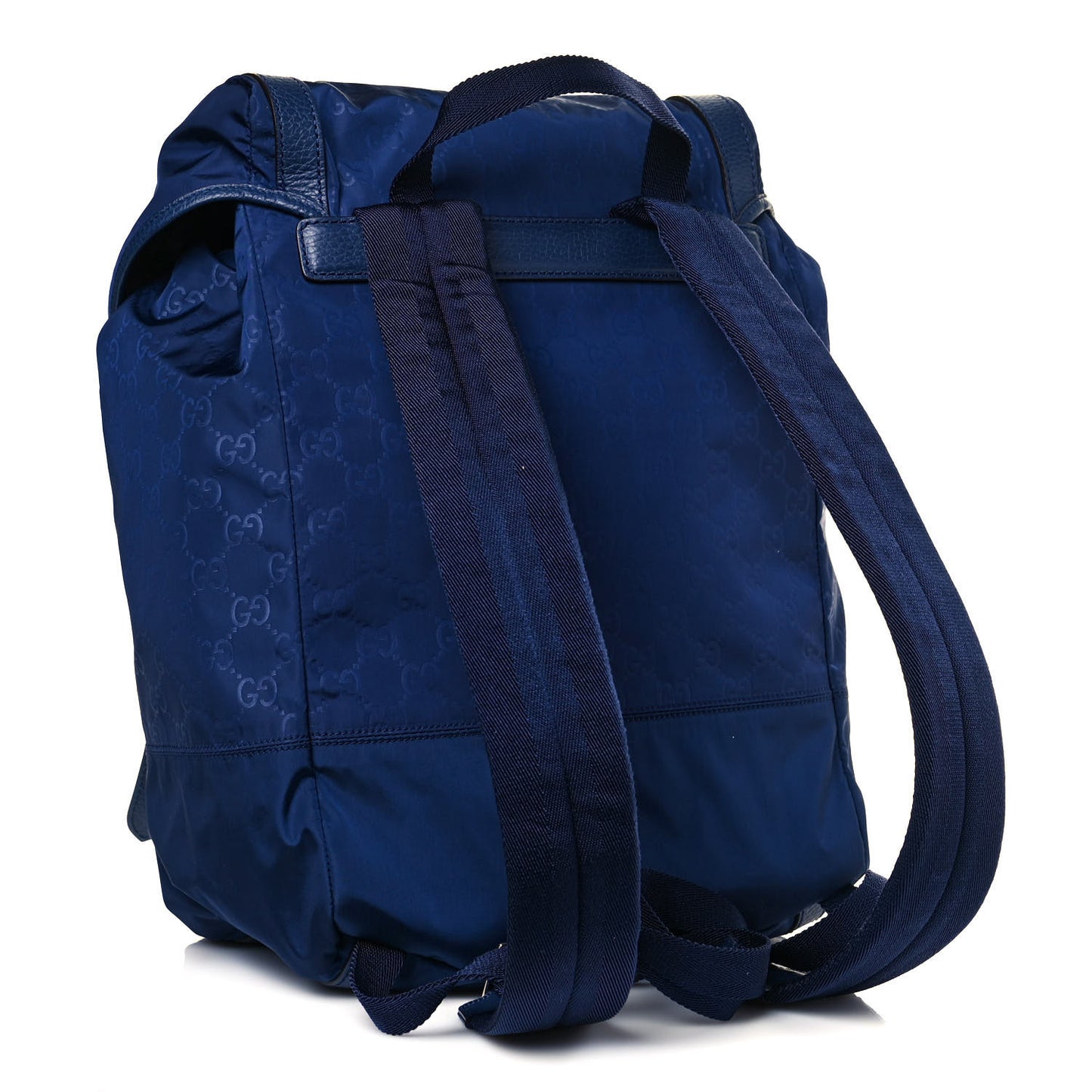Nylon Monogram Medium Light Double Buckle Backpack Tide