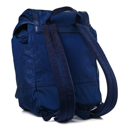 Gucci Nylon Monogram Medium Light Double Buckle Backpack Tide 2 of 12