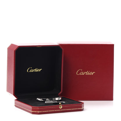Cartier 18K White Gold 4 Diamond LOVE Bracelet 16 7 of 7