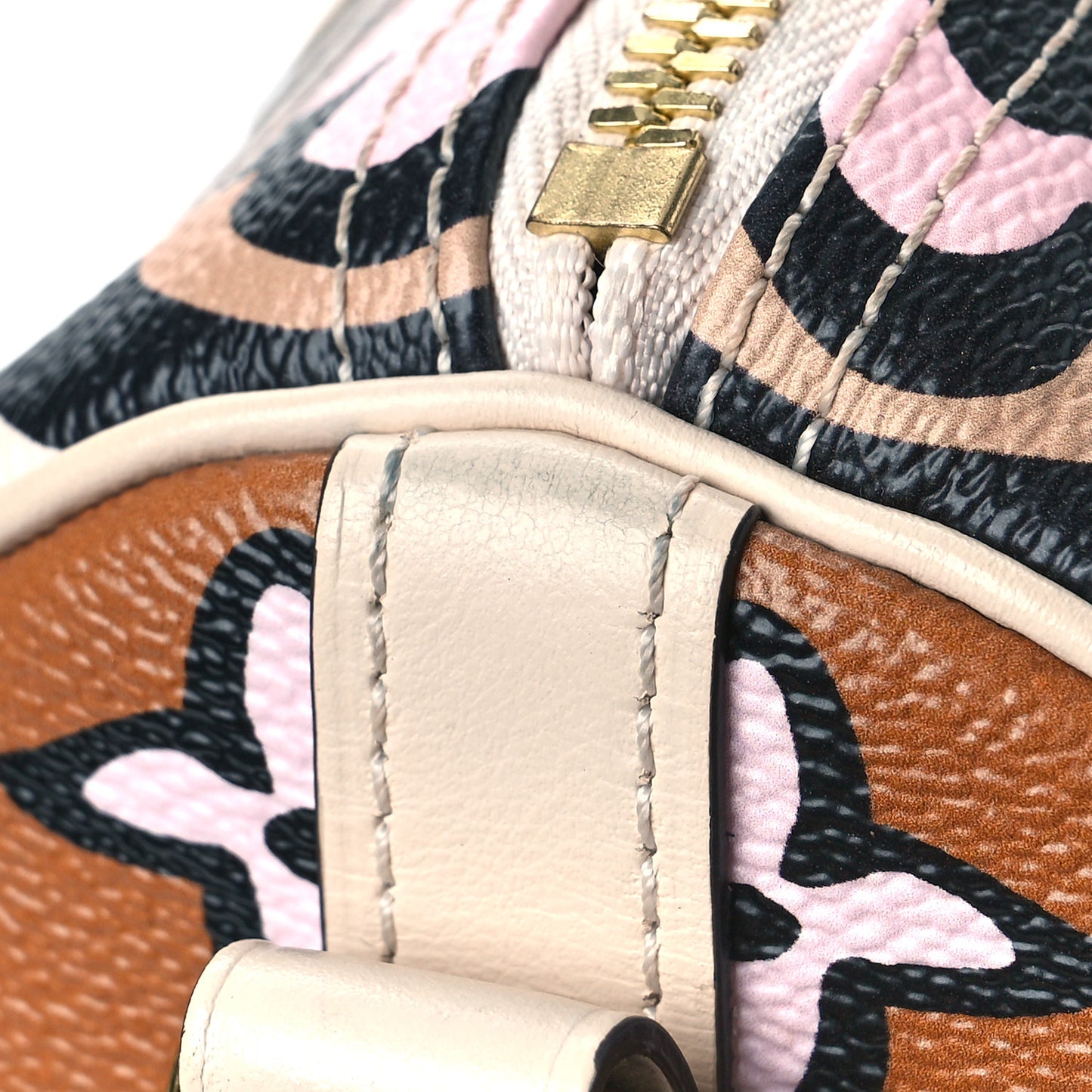 Monogram Giant Wild At Heart Speedy Bandouliere 25 Creme
