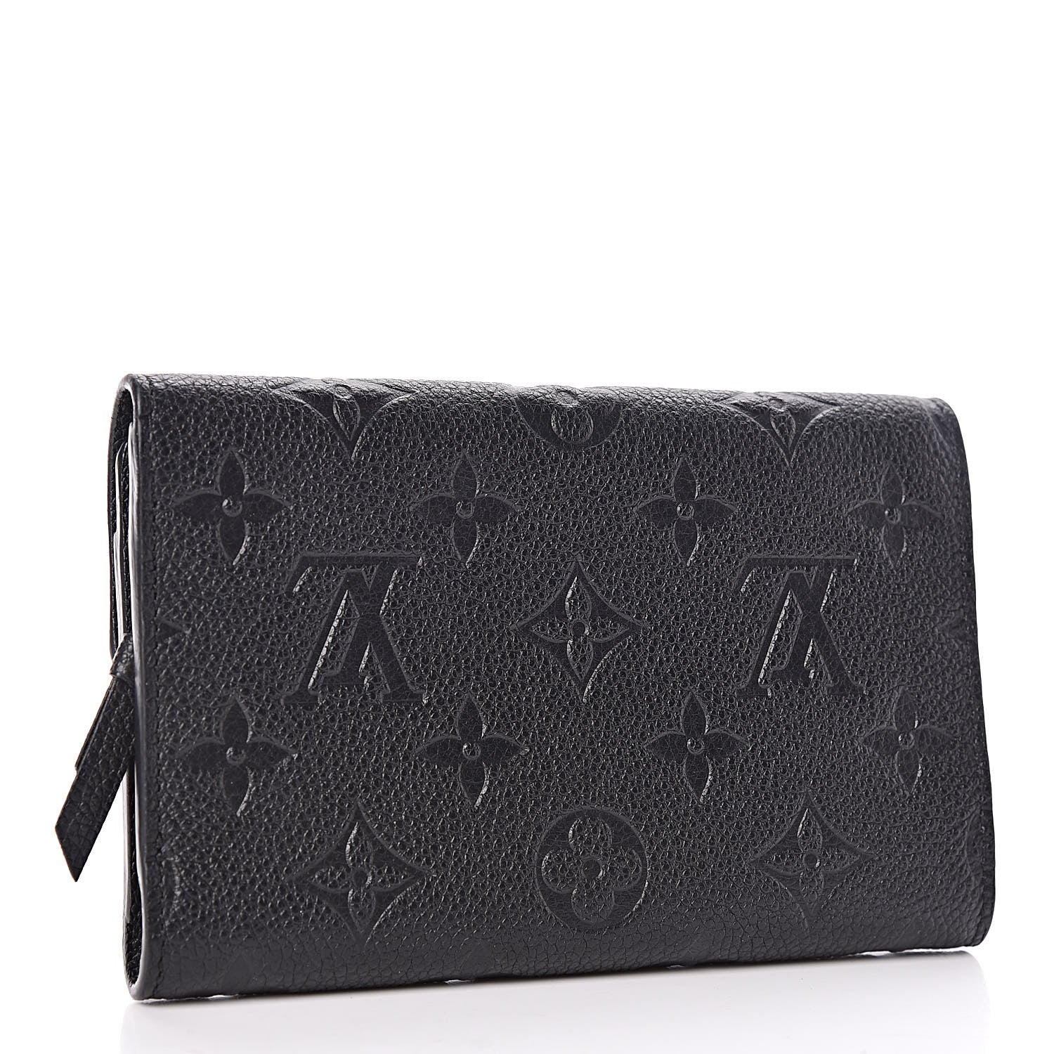 Louis Vuitton Empreinte Compact Curieuse Wallet Black 3 of 8