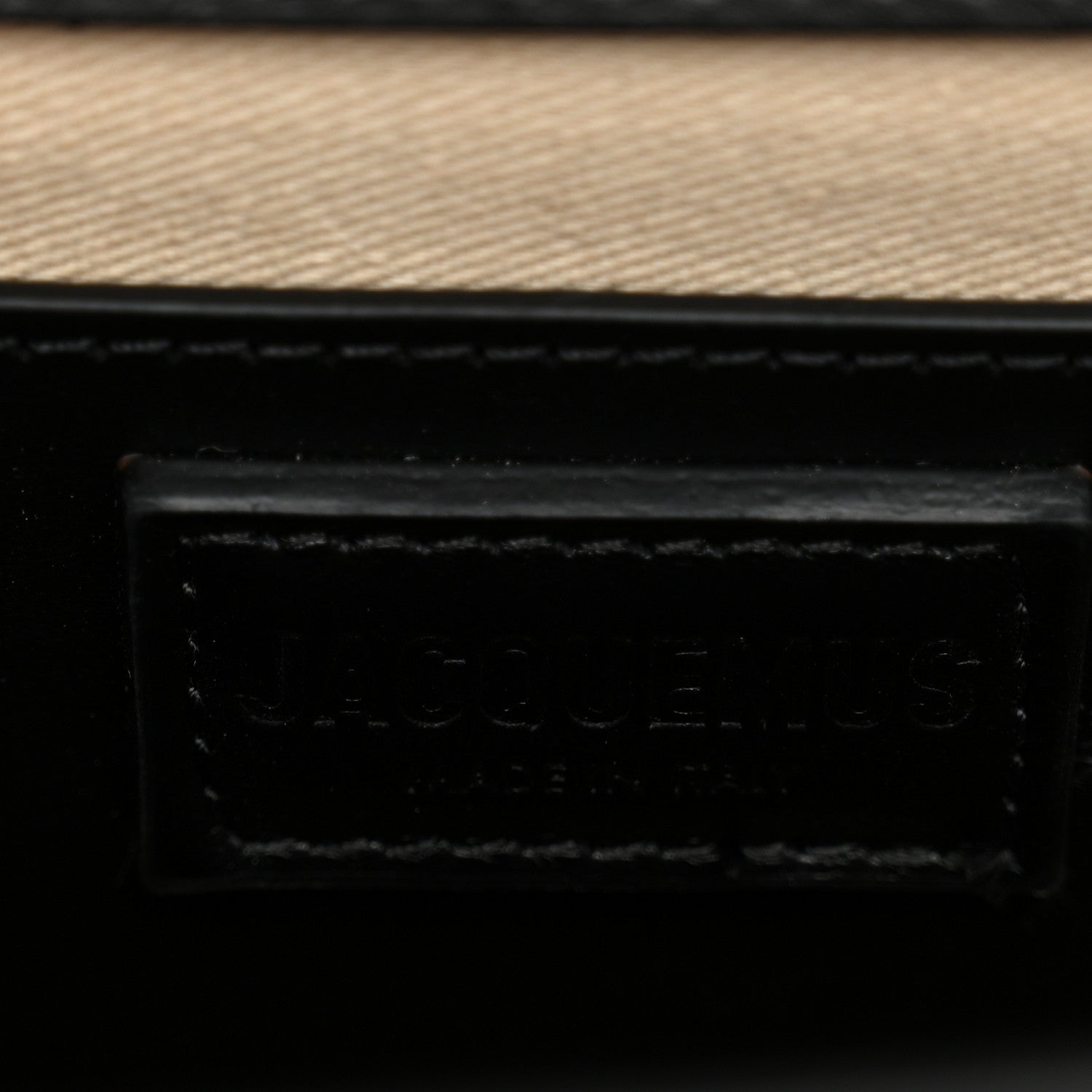 Jacquemus Smooth Calfskin Le Bambinou Black 6 of 9